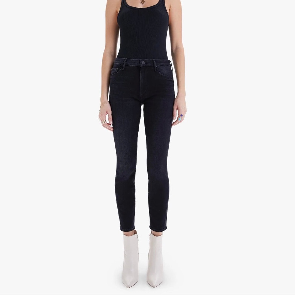 Mother High Waisted Looker Velvet/Faux Suede Pants Size 26